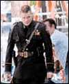 Jim Carrey in R.I. State Police uniform