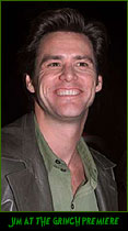 Jim Carrey at the Grinch Premiere