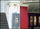 Left side of entrance to Majestic Theater